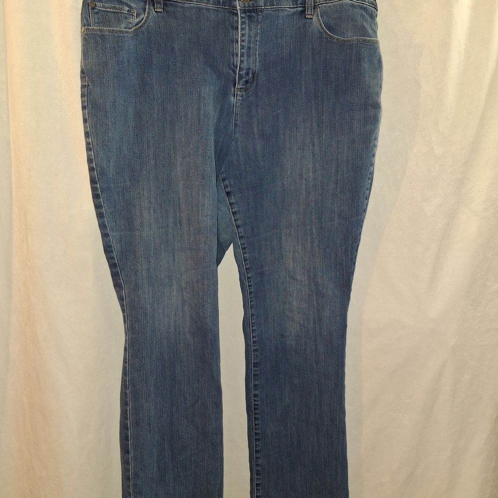 CJ Banks Medium Blue Denim Pants